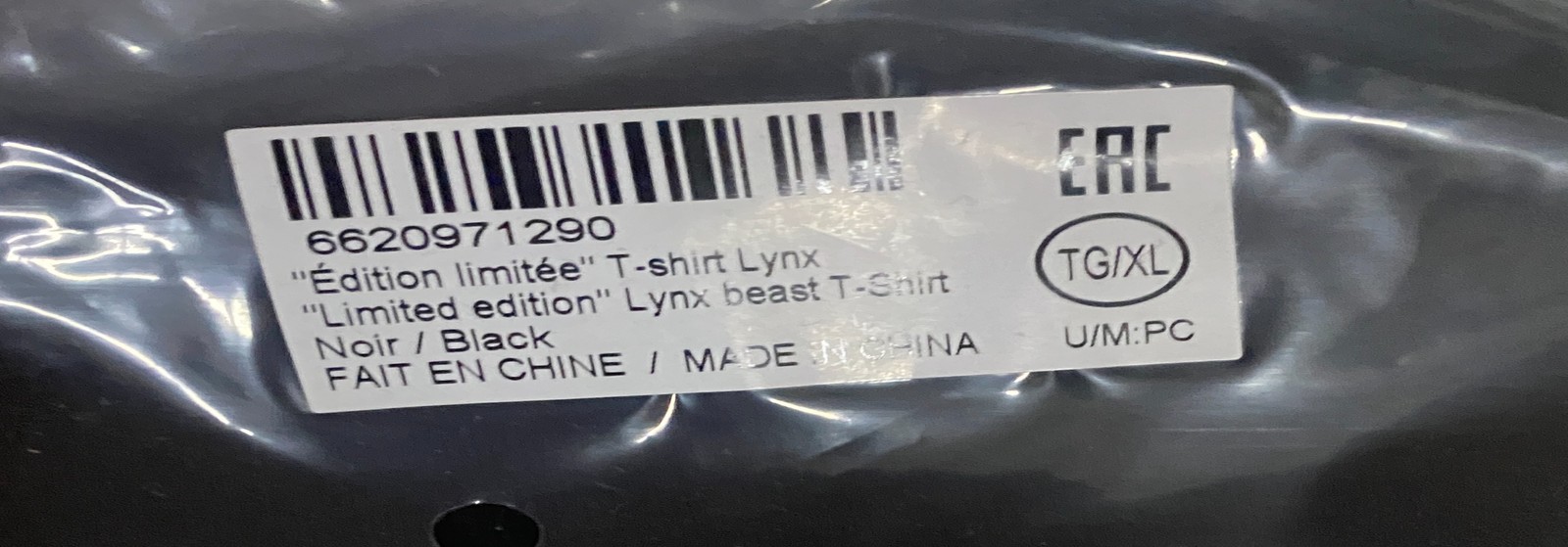 Genuine BRP 6620971290 – LIMIT. EDITION LYNX BEAST T-SHIRT MEN XL