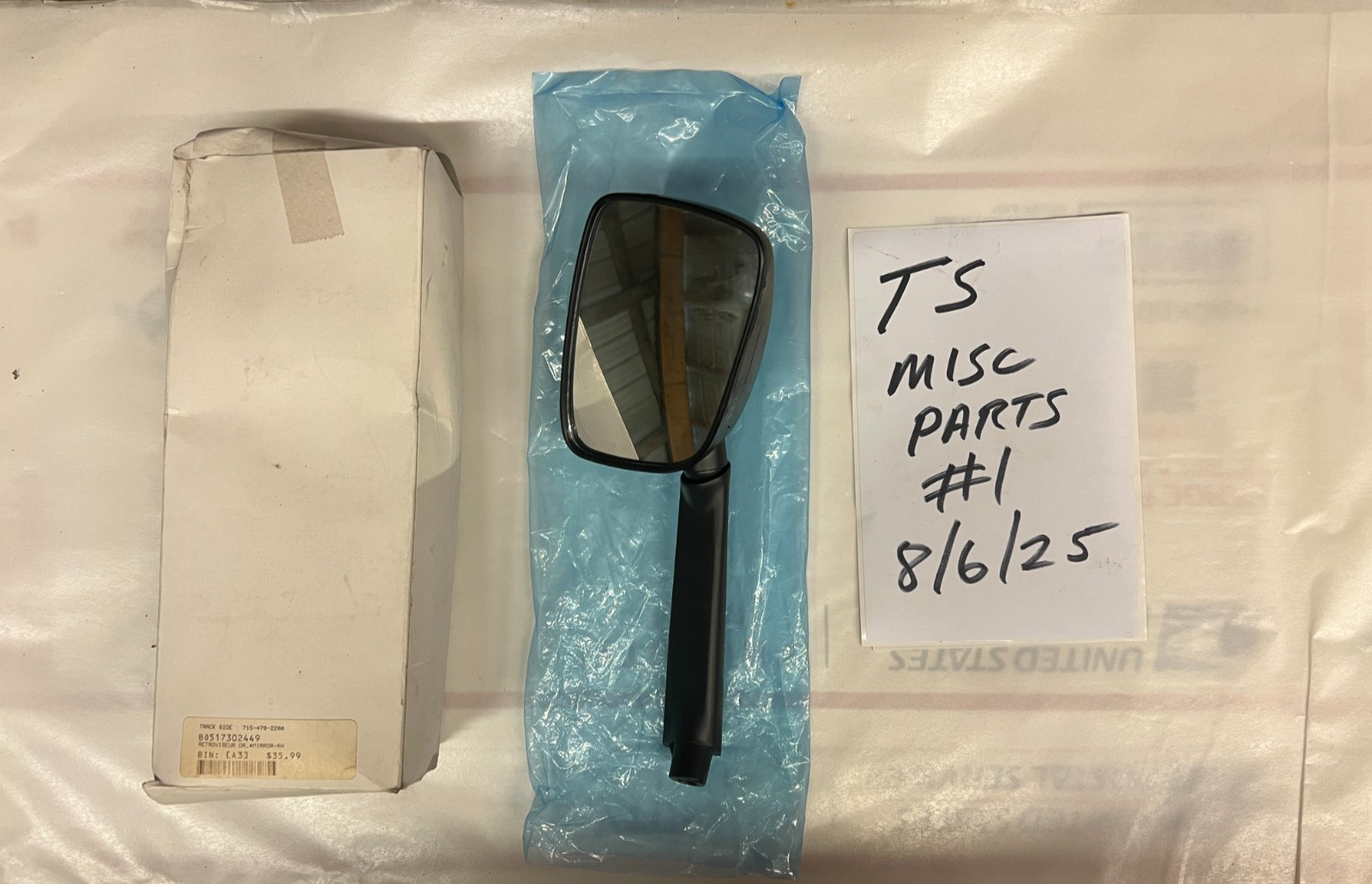 BRP OEM Lynx/GSX RH Mirror 517302449 BRAND NEW
