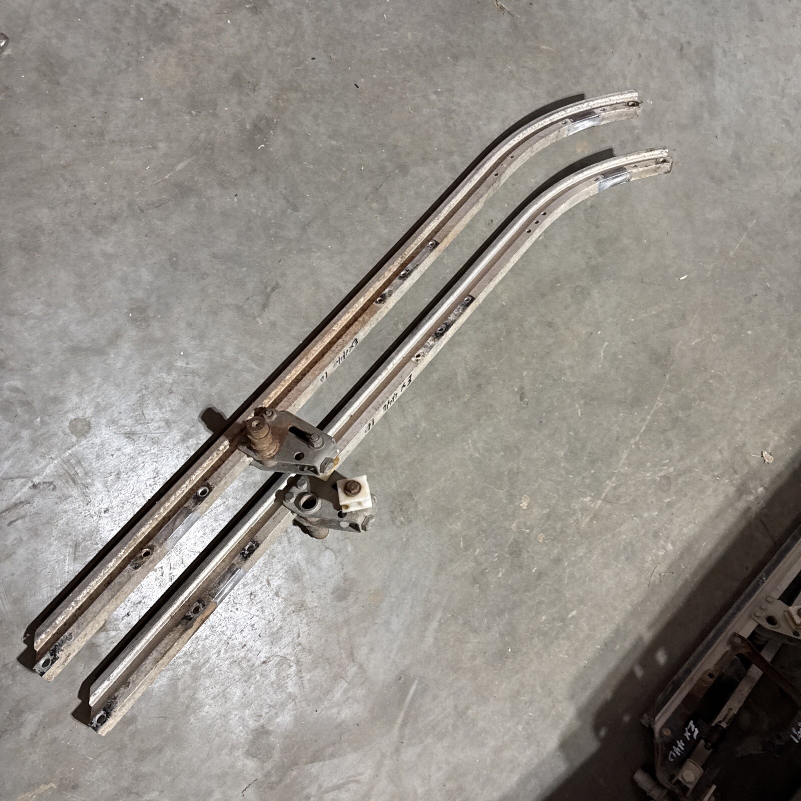 1978 – 1981 YAMAHA Exciter EX440 Vintage Snowmobile Suspension Slide Rails # 10