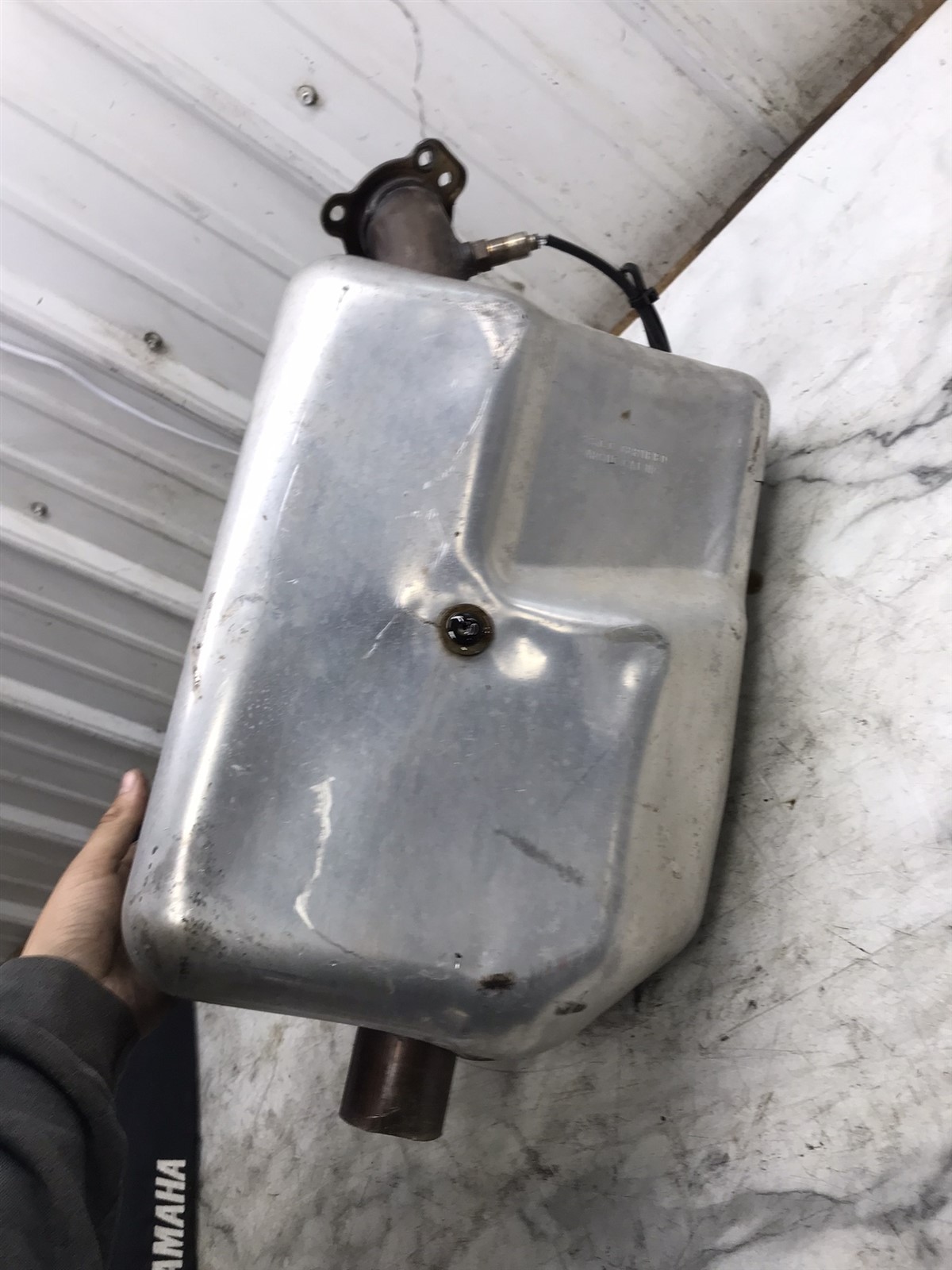 14 Yamaha SR Viper GYTR Snowmobile muffler pipe exhaust