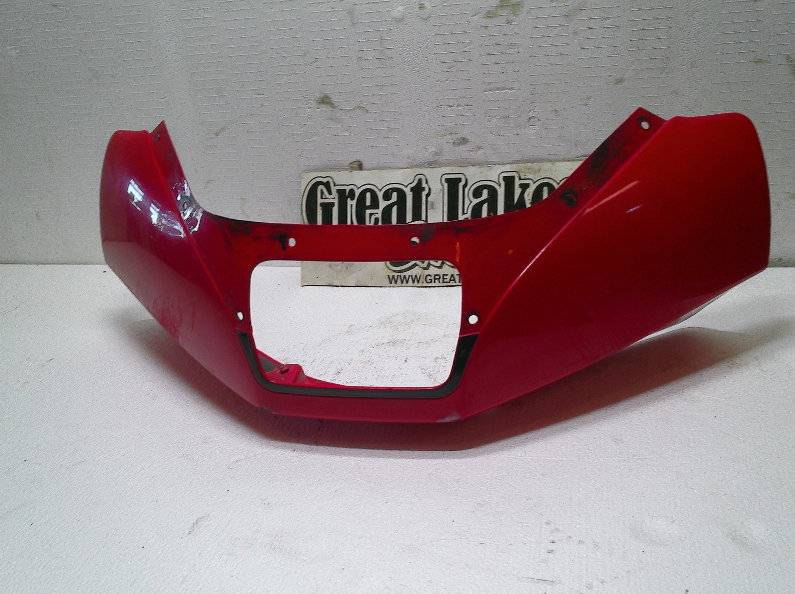 Yamaha Exciter 570 Snowmobile Red Headlight Shroud Handlebar Deluxe II EX570