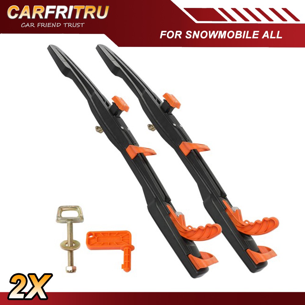 Front 2 PCS Super Clamp 2 1000 SC-FRONT-1 For Snowmobile/Sled Trailer Tie Down