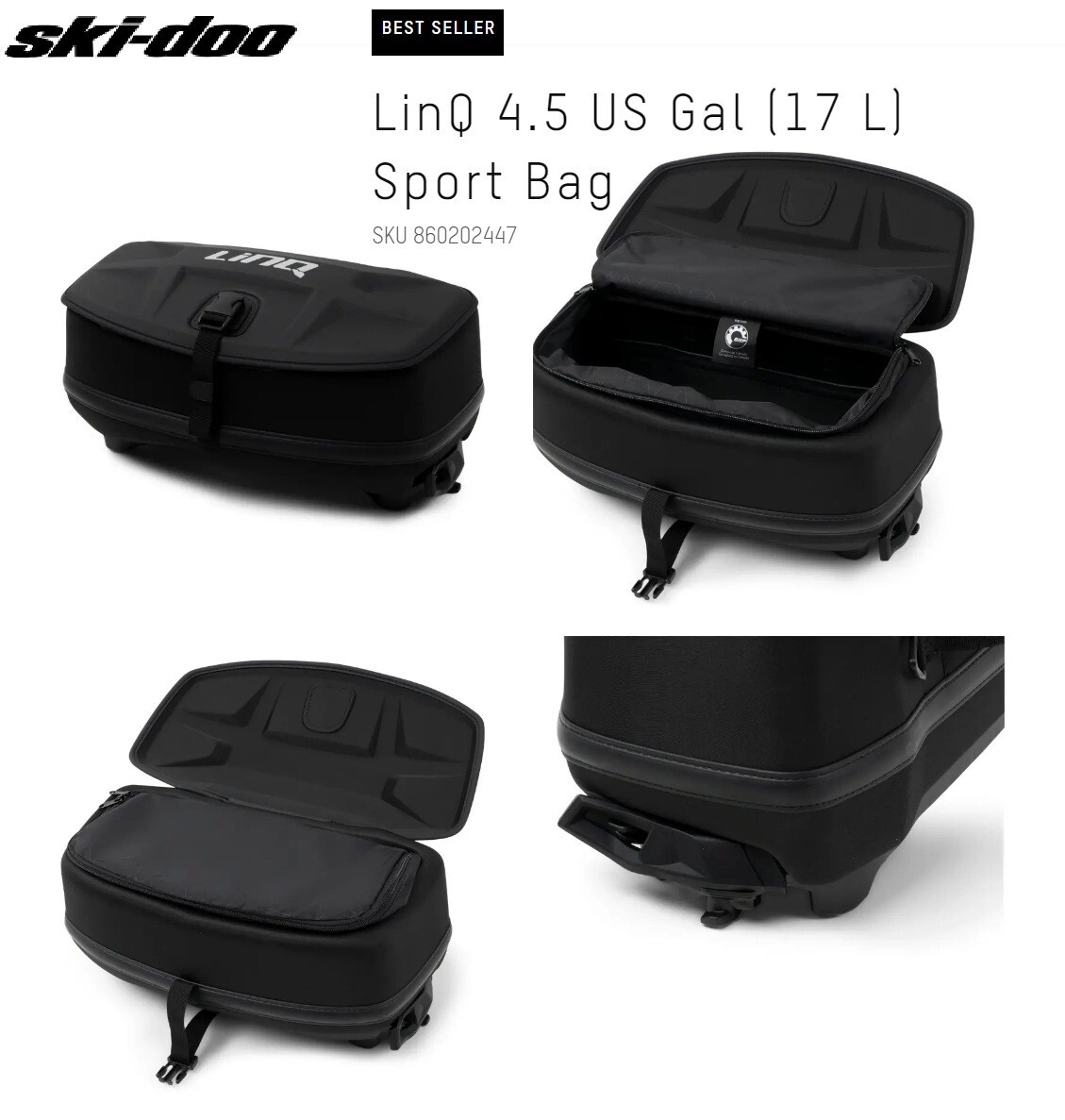 BRP ATV/UTV Ski-Doo LinQ 4.5 Gal (17 L) Linq Sport Bag-860202447