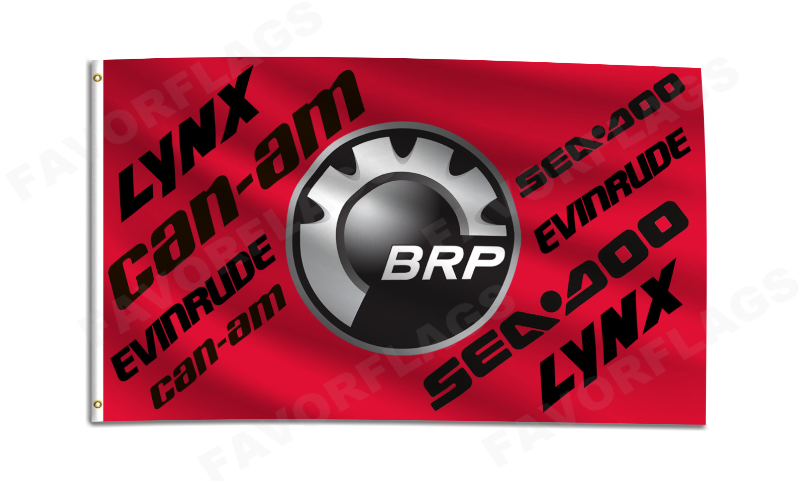 Brp Flag Banner 3X5ft Can-Am  Seadoo Lynx Evinrude Rotax Garage Shop Decoration