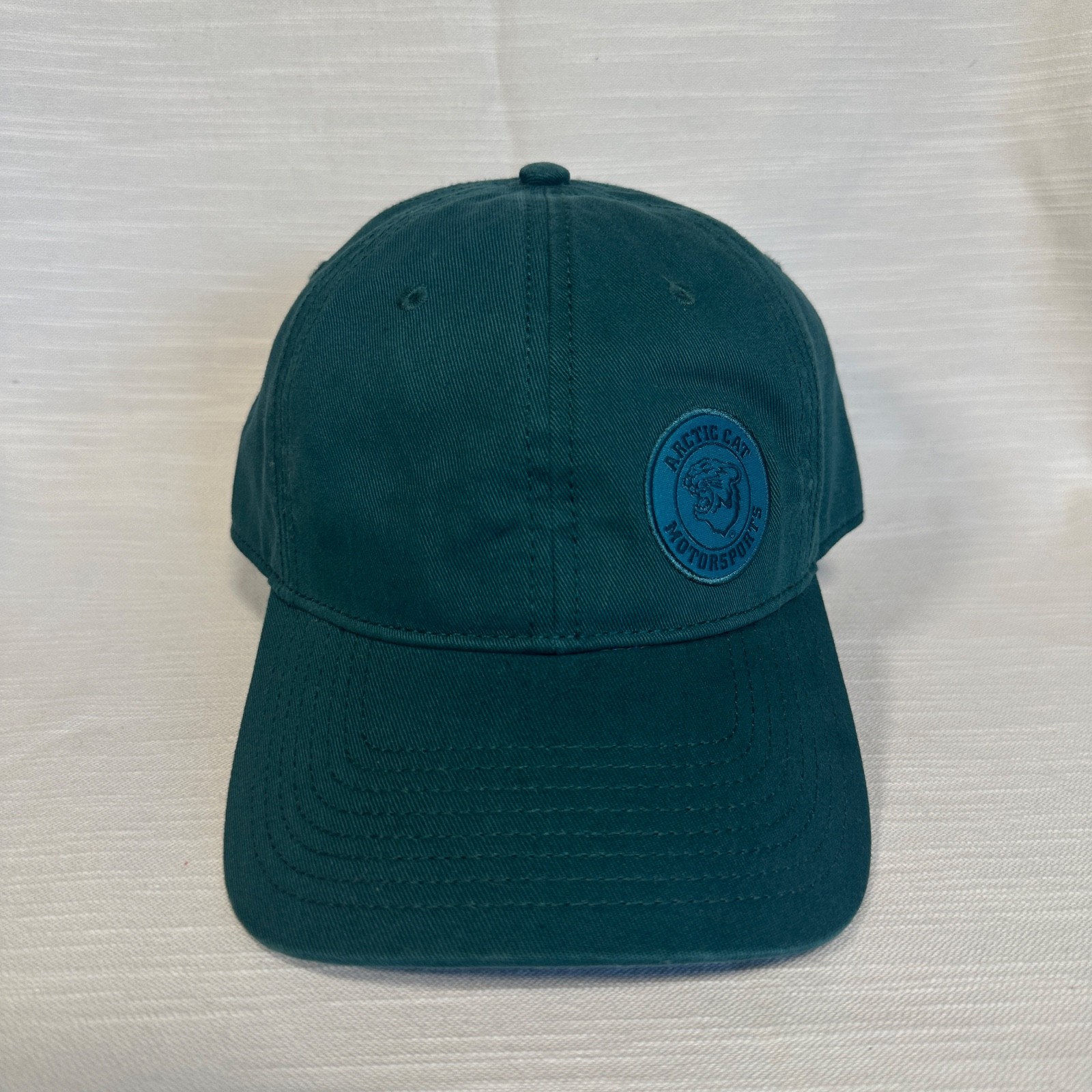 Artic Cat Motorsports Baseball Cap Hat Mens Adjustable Strapback Blue Mechanic