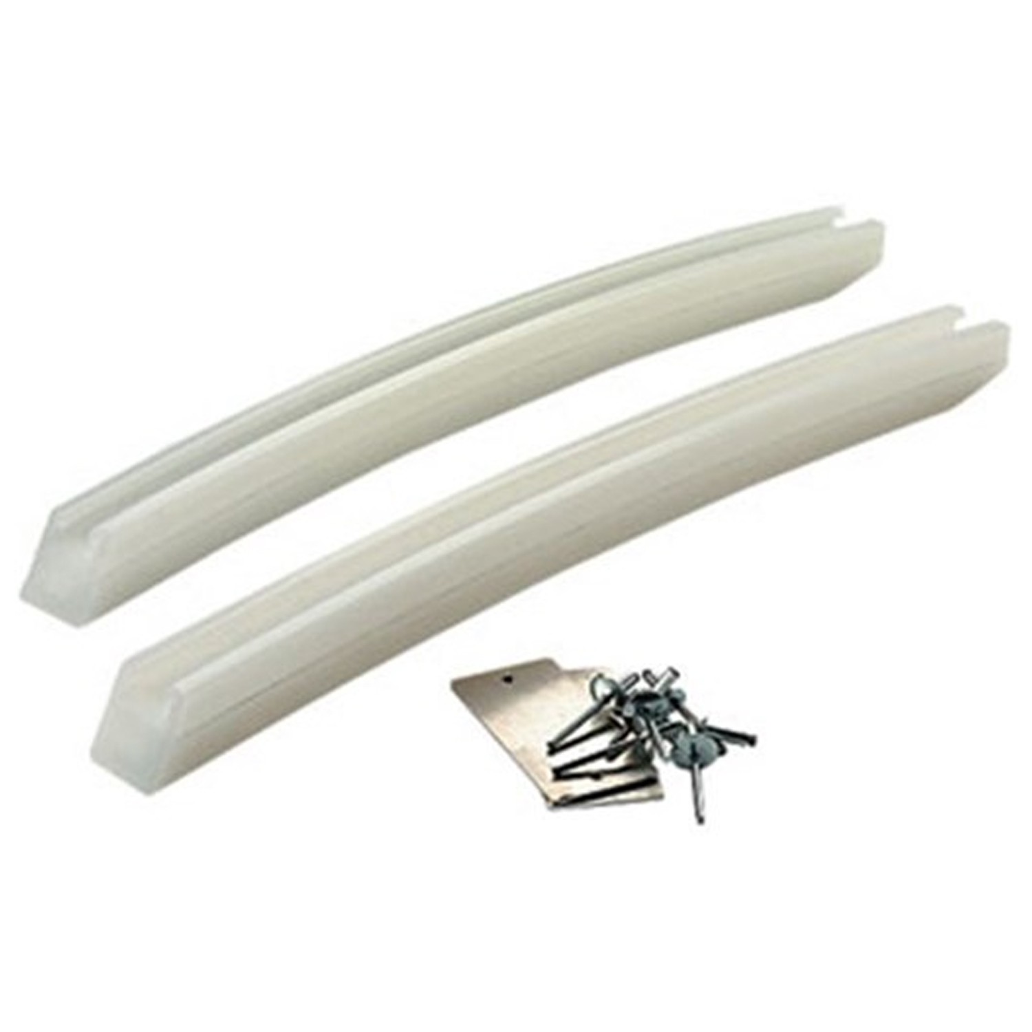 Polaris Snowmobile New OEM, IQ Snowmobile 121″ Wear Strip Kit – White, 2877687