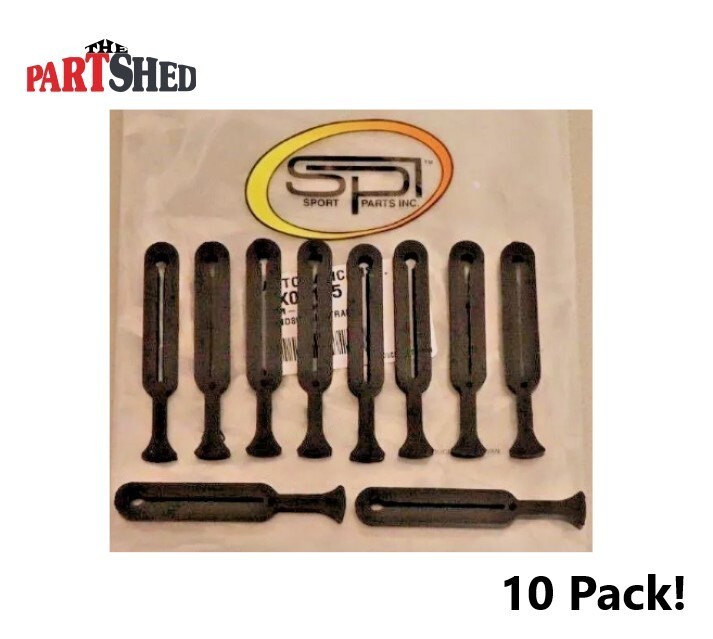 10 SNOWMOBILE WINDSHIELD FASTENER STRAPS SKI DOO YAMAHA ARCTIC CAT POLARIS