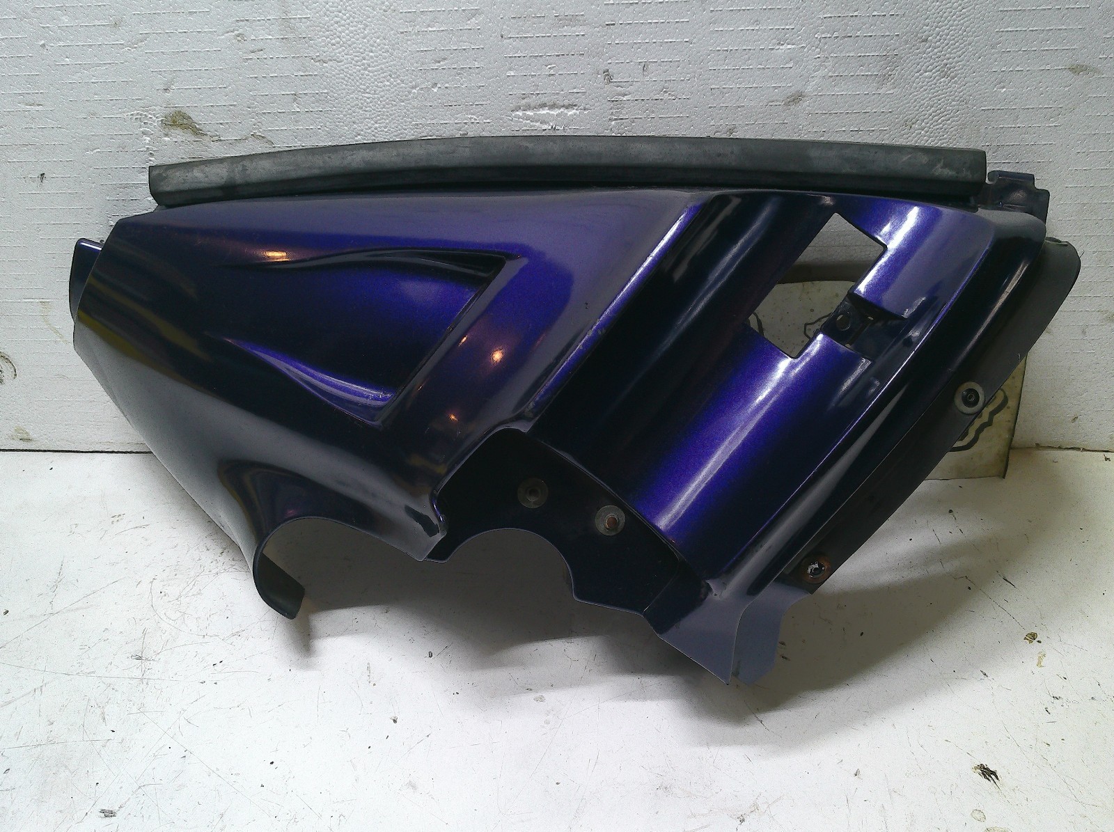 ’94-’96 Yamaha Vmax Snowmobile Left Blue Hood Nose Shock Panel Cover Shroud
