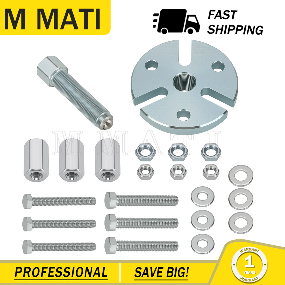 Universal Flywheel Puller Tool Fits Snowmobile Polaris Ski Doo Kawasaki Polaris