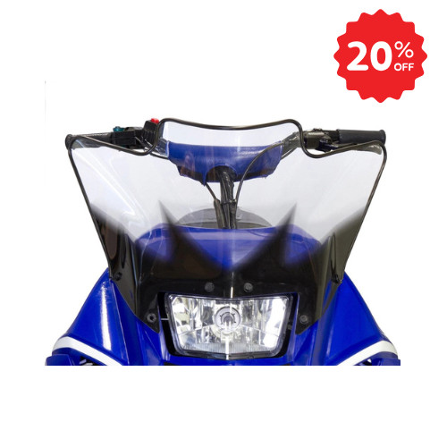 New OEM Yamaha Medium Clear Windshield 2018–2023 SRX120 SnoScoot Snowmobile