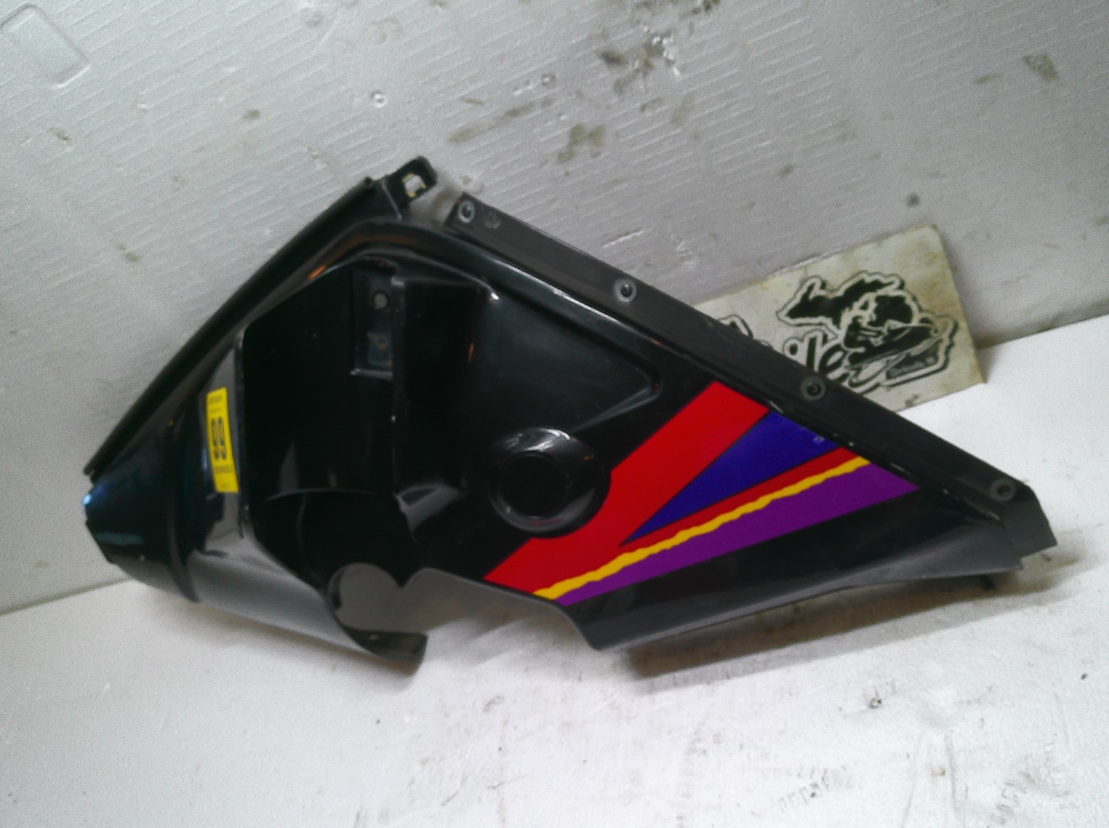 OEM Yamaha Phazer 2 II Venture PZ480 Snowmobile Left Black Bellypan Side Fender