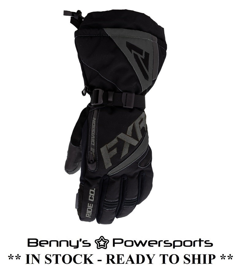 FXR Men’s Fuel Glove Insulated Snowmobile Winter Riding Snow Waterproof Warm