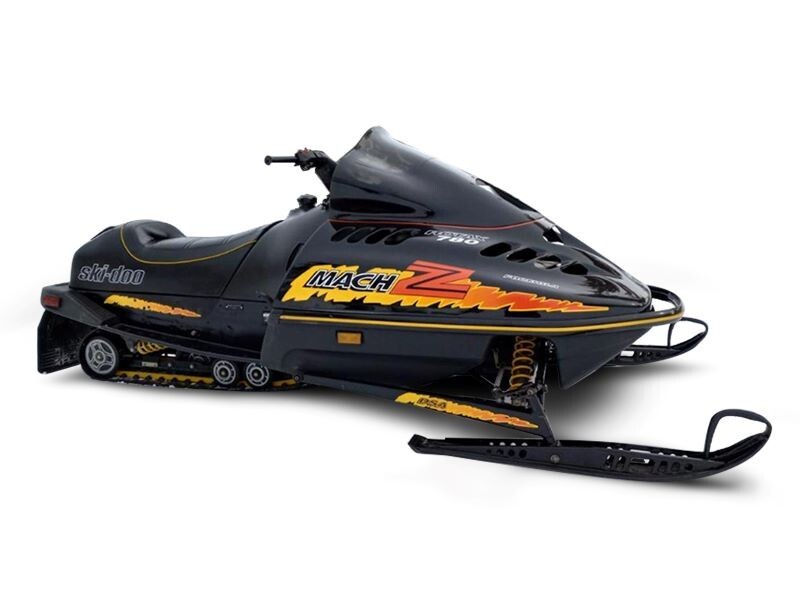 1993 Ski Doo Mach Z Snowmobile New Metal Sign 9×12″ Ships Free