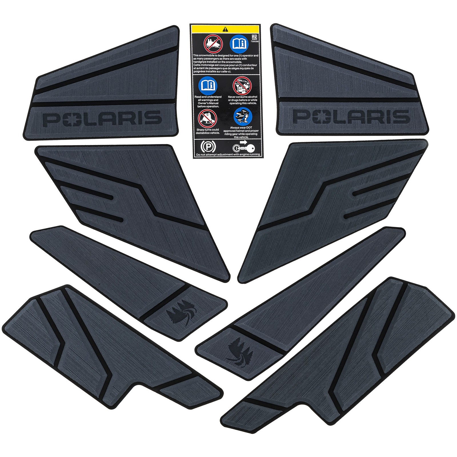 Polaris 2889889 Snowmobile Trail Performance/Crossover Knee Pads Indy Switchback