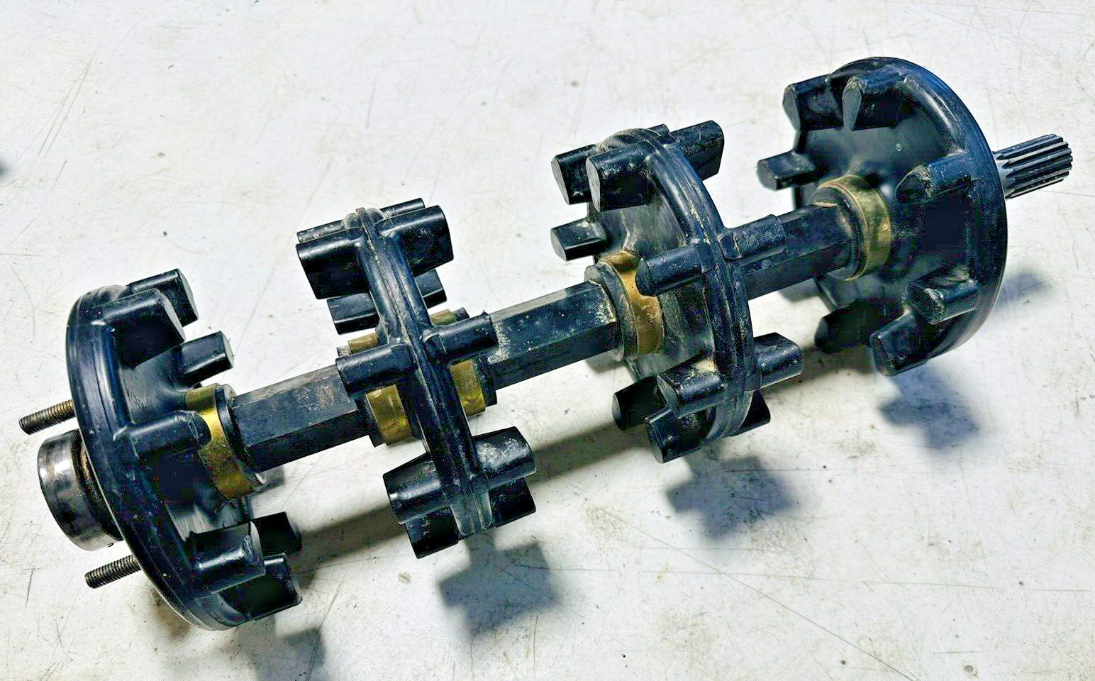 OEM Yamaha Snowmobile 8 Teeth Front Drive Shaft Assembly