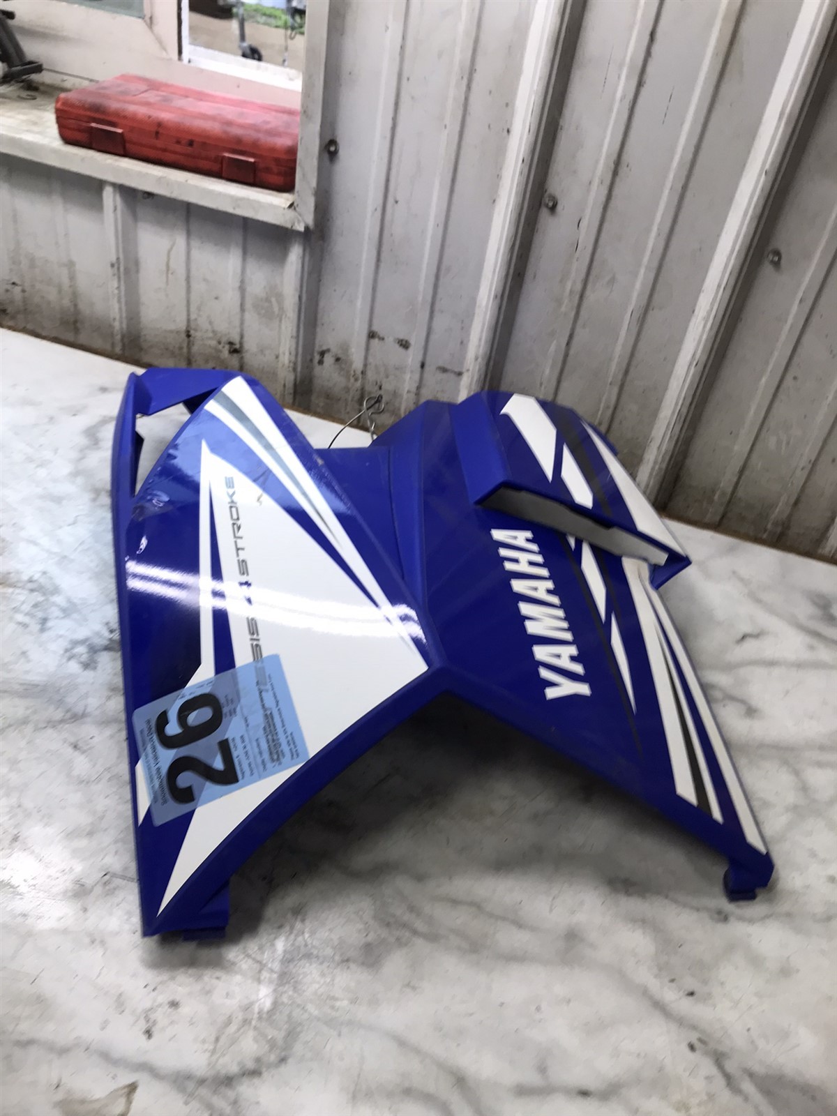 14 Yamaha SR Viper GYTR Snowmobile right side cover cowl fairing body panel