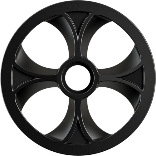 Slydog 10in. Vortex Idler Wheels – Black Snowmobile BOG100UNVSOLBLK 53-1000