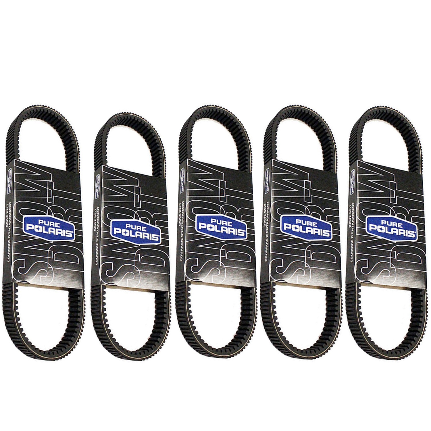 Polaris Snowmobile OEM 5/PK Drive Belt, 3211042