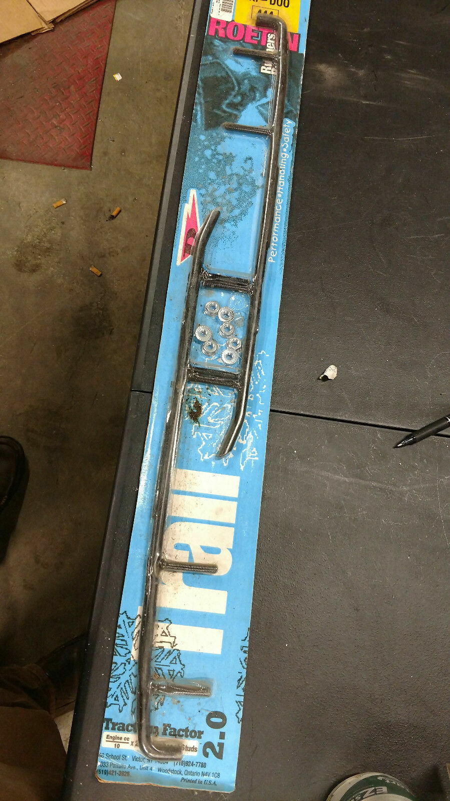 X10 Trail Ski Doo 444 Runner 4 inch Carbide CAR24