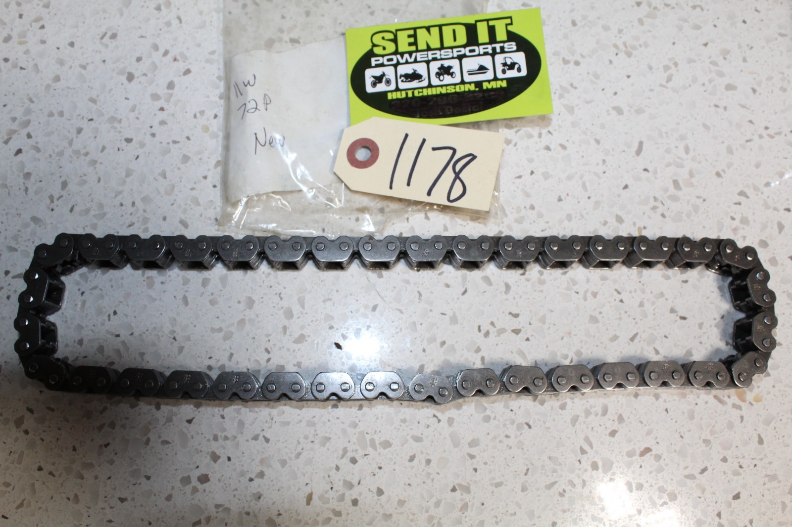 A17	NOS Ski Doo	Chain 72P 11 Wide	504151883