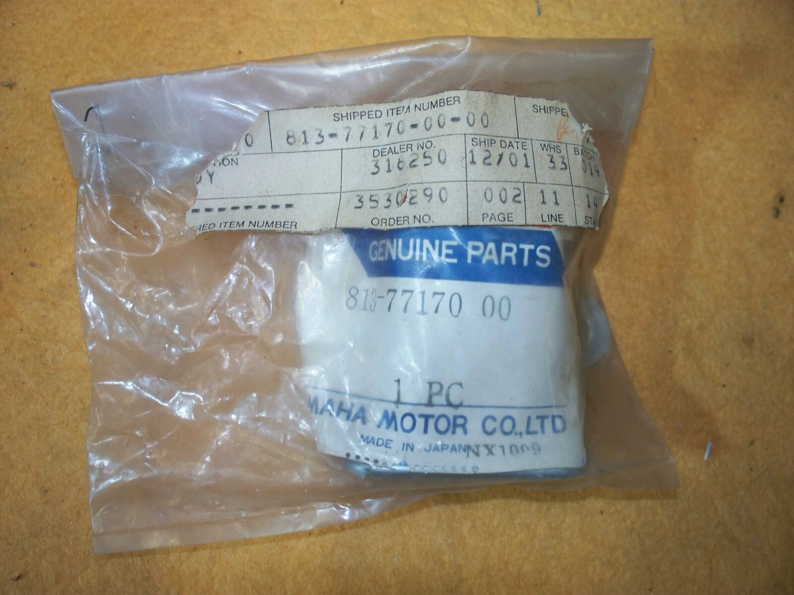 Vintage Snowmobile Yamaha 1971-1973 GP SS Hood Latch Assy NEW OEM 813-77170-00