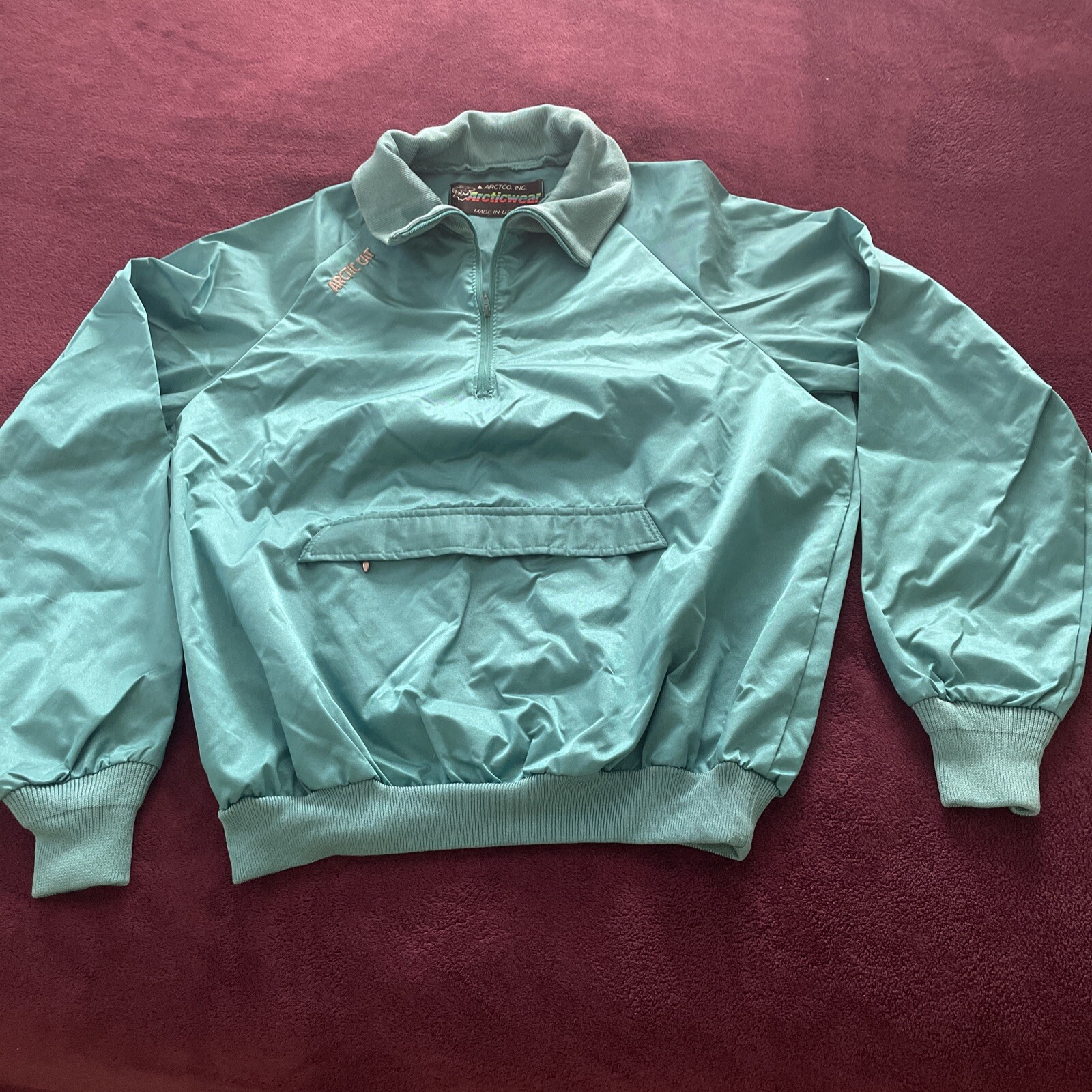 Vintage Women’s Large Artic Cat Snowmobile Windbreaker Unlined Jacket