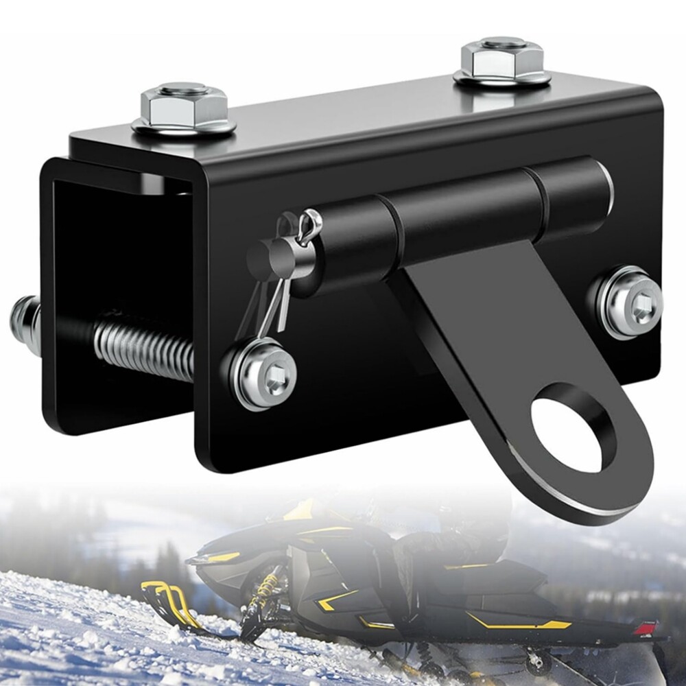 SNOWMOBILE SLED TRAILER TOW HITCH KIT FOR SKI-DOO FOR YAMAHA FOR POLARIS  W