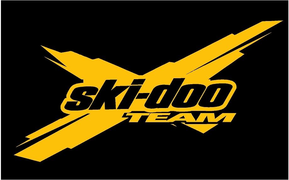 SKI DOO TEAM X 6″ DECAL Snowmobile Sticker Truck Window MXZ SUMMIT RENEGADE