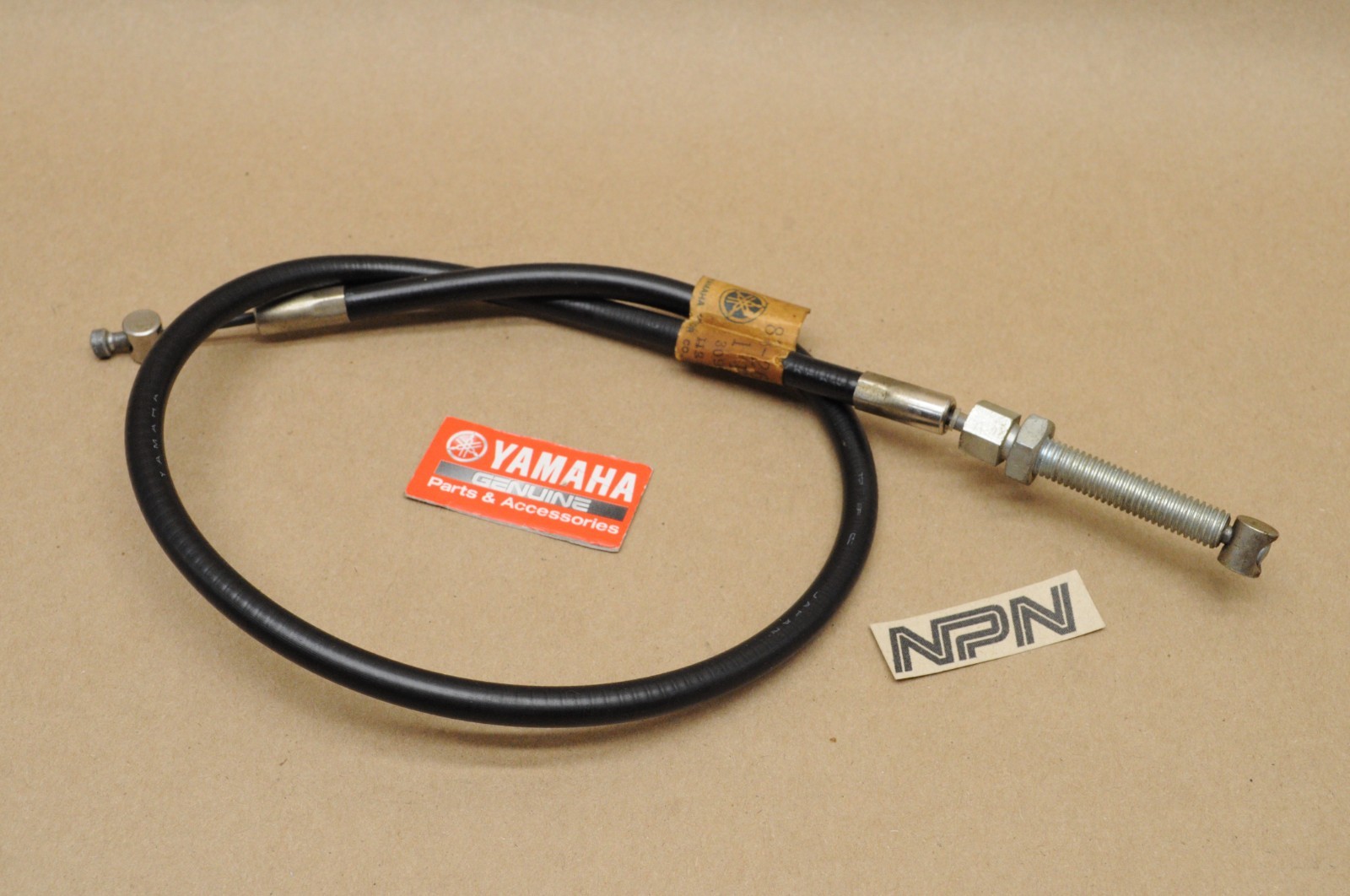 Yamaha Snowmobile 1974-1975 GPX338 GPX440 Brake Cable NOS OEM 878-26340-00