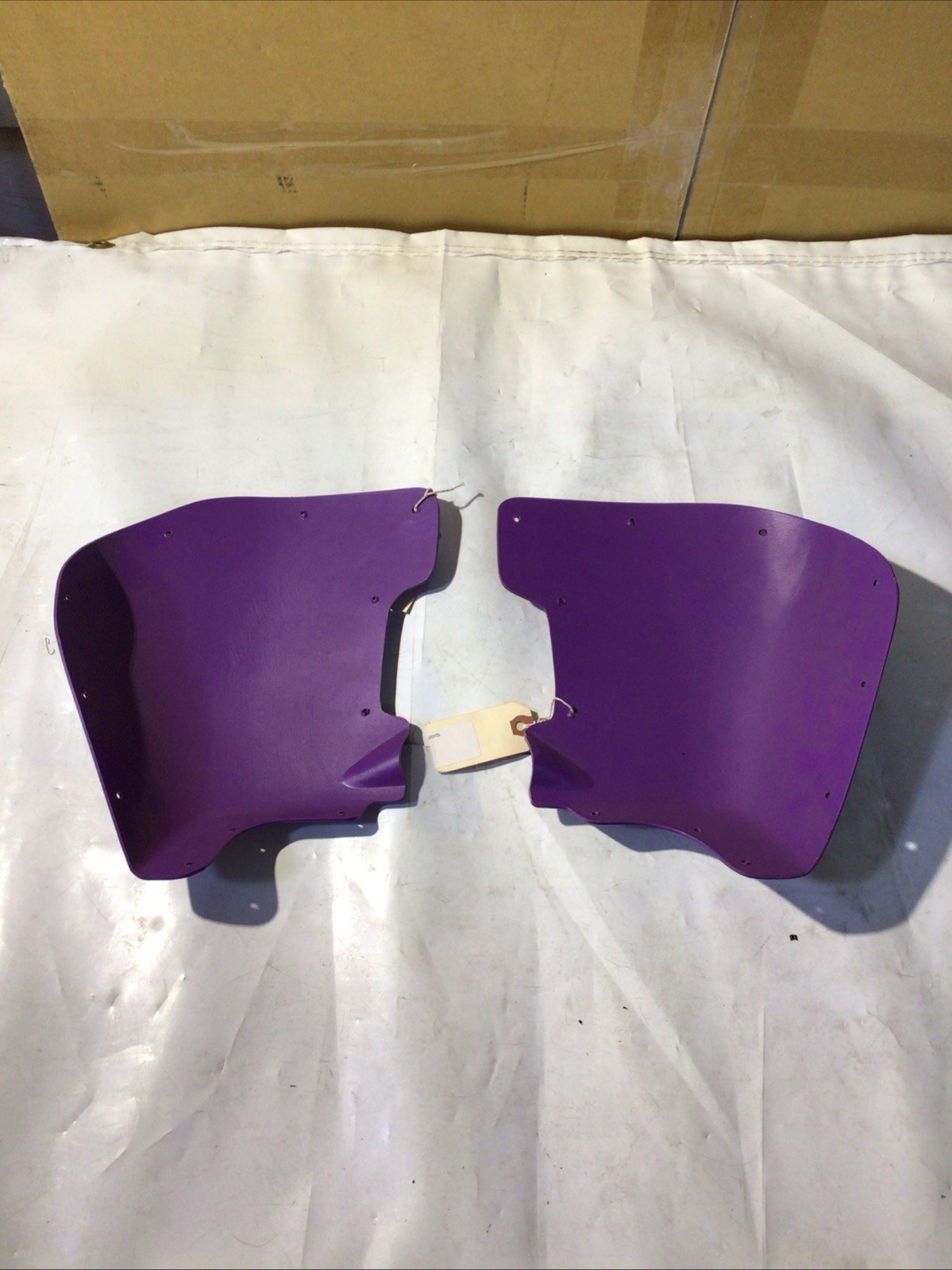 NOS Yamaha Snowmobile Side Covers Set SMA-8CU34-11-PL – Purple OEM Accessory
