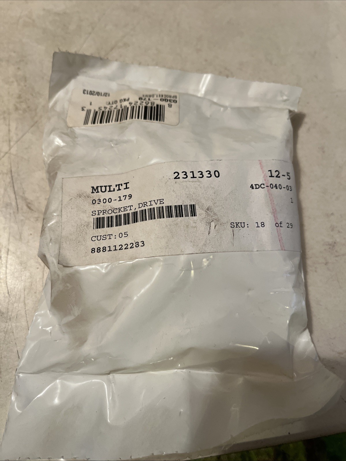 **Arctic Cat Snowmobile Kitty Cat Drive Sprocket #0300-179