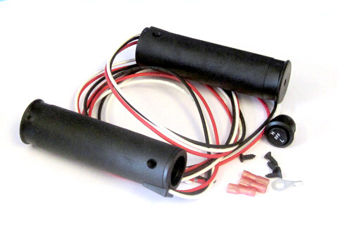 New SPI Screw-On Heated Grips Kit For Polaris/Ski-doo/Arctic Cat Snowmobiles
