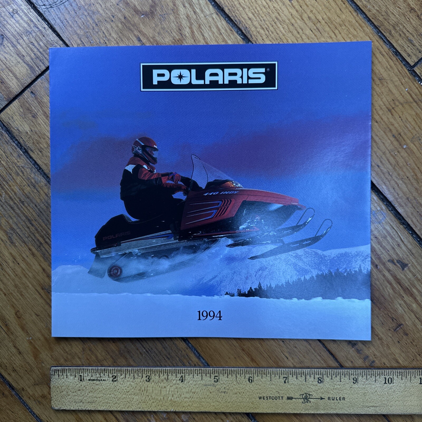 1994 POLARIS SNOWMOBILE SALES BROCHURE NEW OLD STOCK
