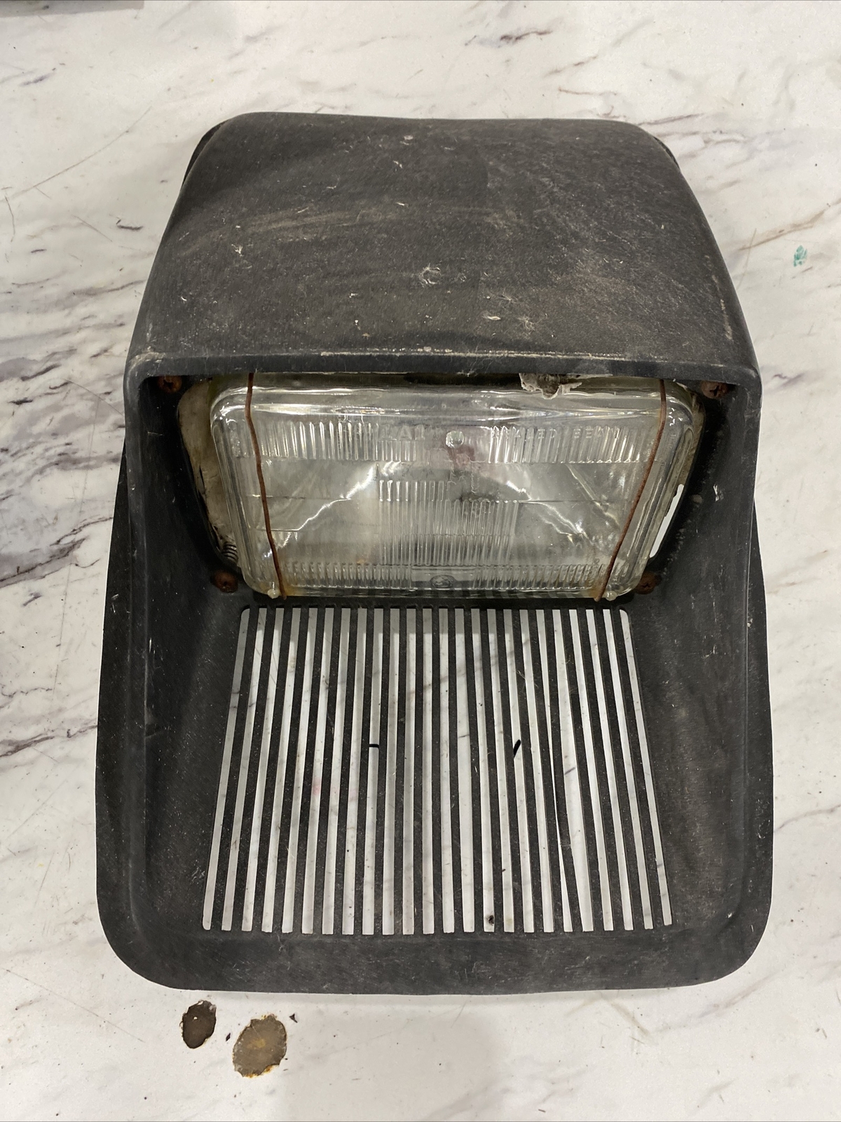 1972 Vintage Yamaha Snowmobile 1973 GP433 GP 433 Head Light Housing Hood Part