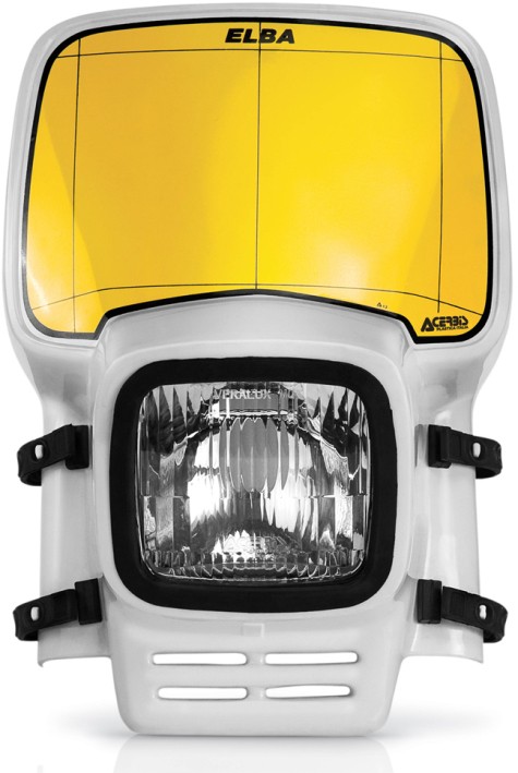 Acerbis Elba II Headlight Motorcycle Dirt Bike Snowmobile 2633050002 2001-1461