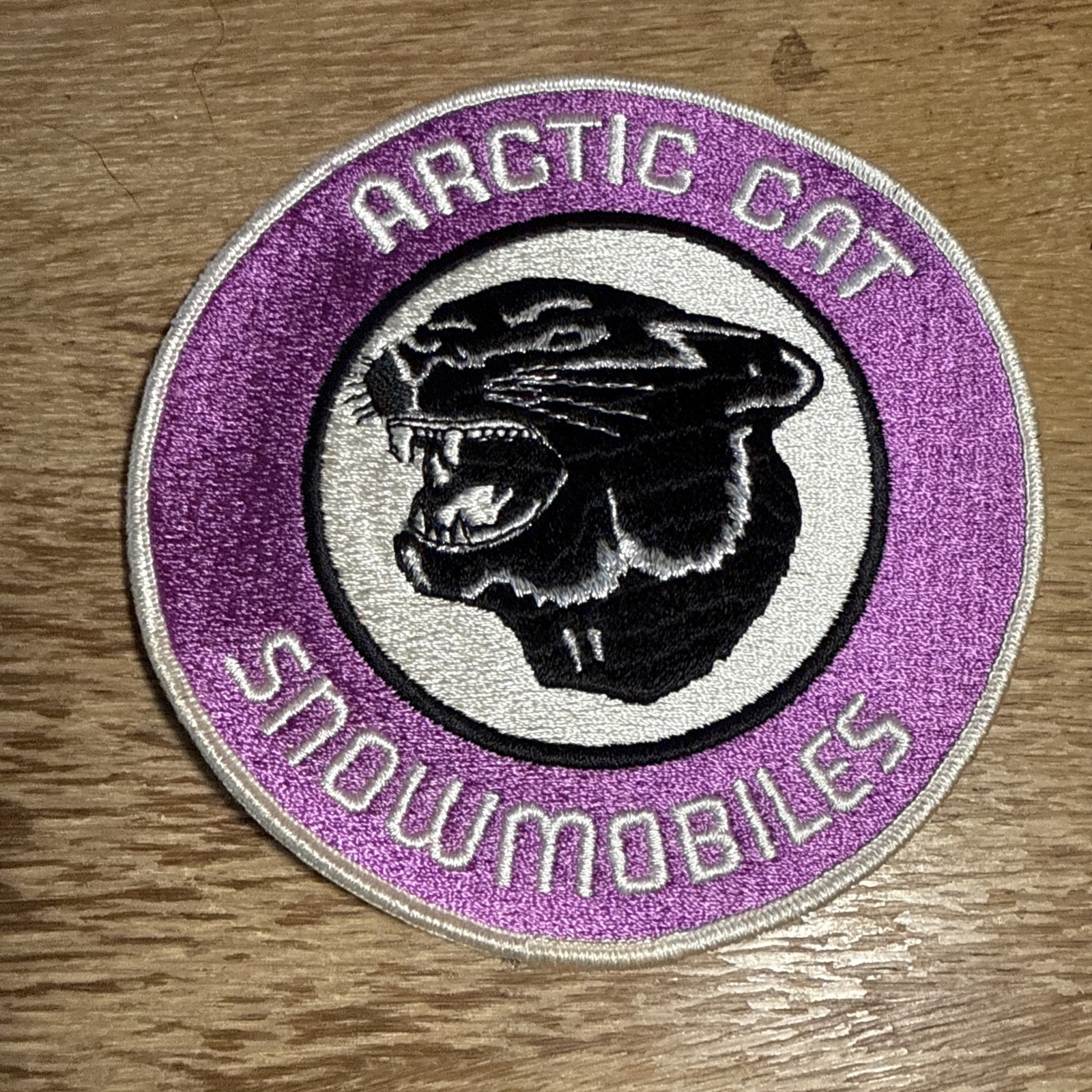 Vintage Original Artic Cat Snowmobile Patch New Old Stock 6 1/4 Inches