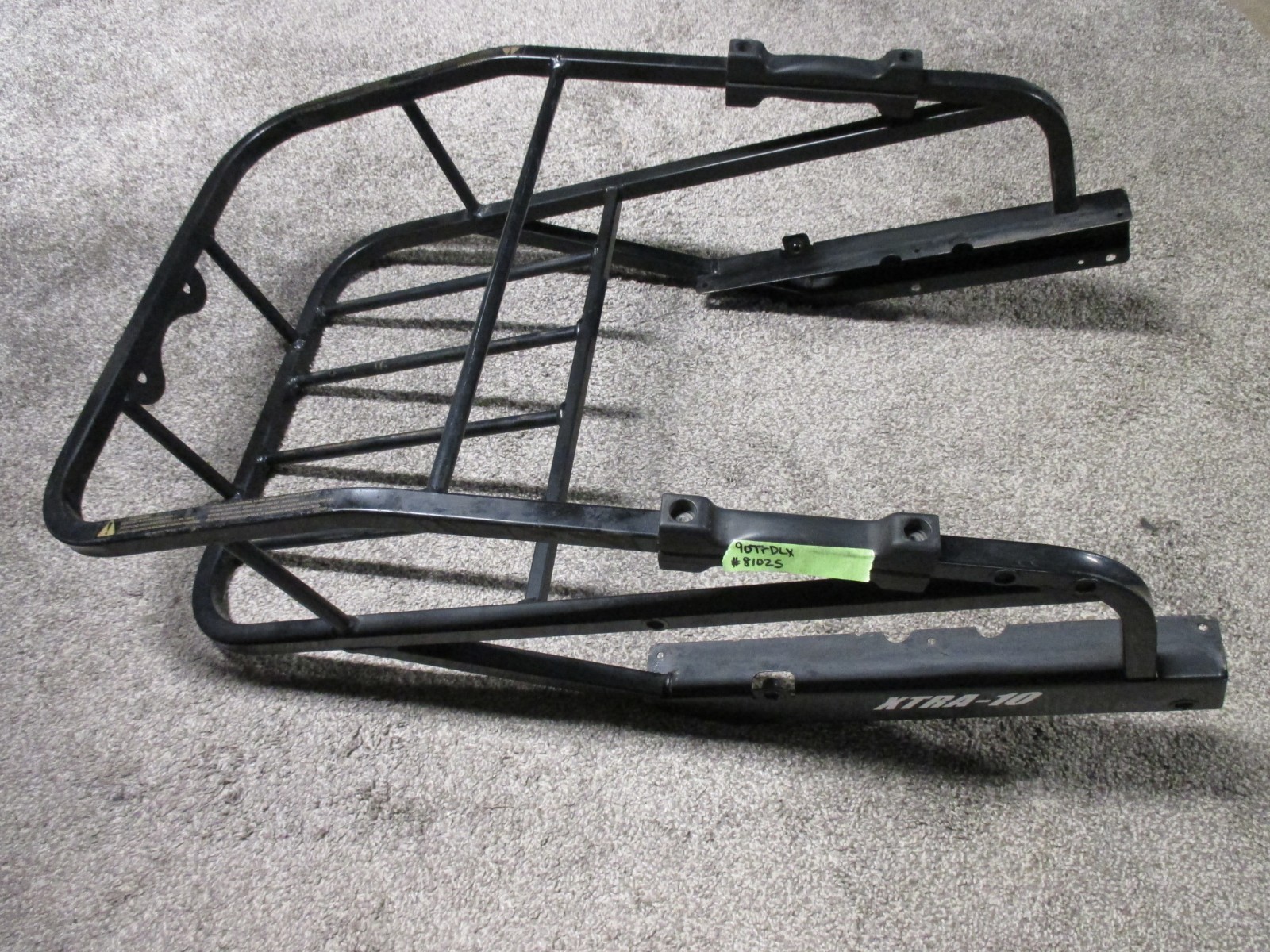Polaris Snowmobile Rear Rack Xtra 10 Indy 440 500 600