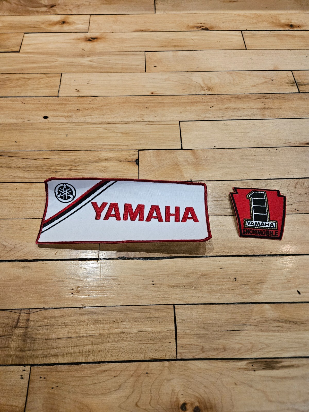 NOS Vintage Yamaha Snowmobile Patches Rare 70’s