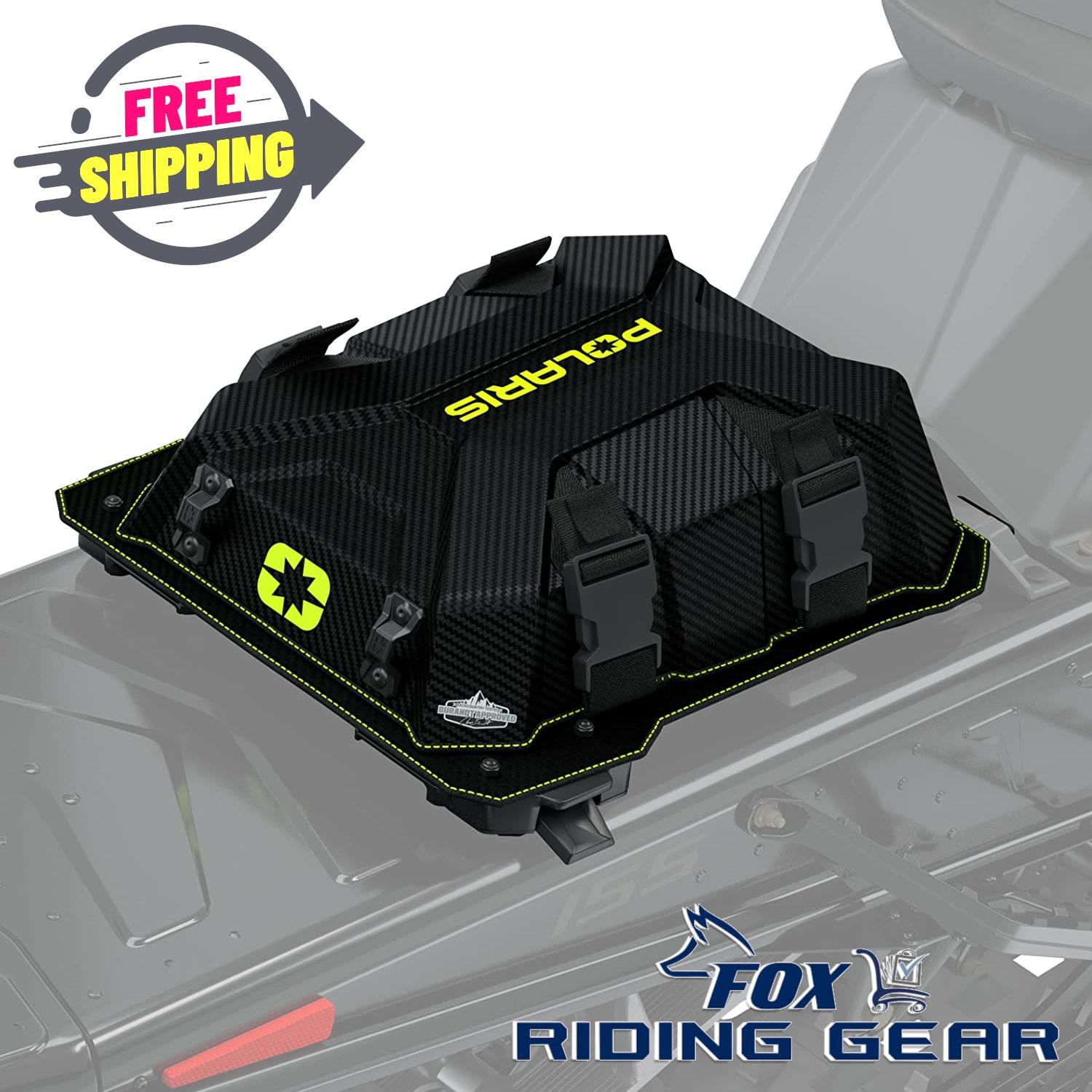 OPEN BOX – Polaris Snowmobile Lock & Ride Flex Medium Burandt Bag Neon – 2890632