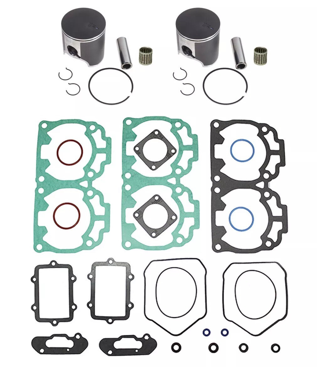 Ski-Doo MXZ 600 HO E-TEC Top End Rebuild Kit SPI Pistons Gaskets 72mm 2009-2018