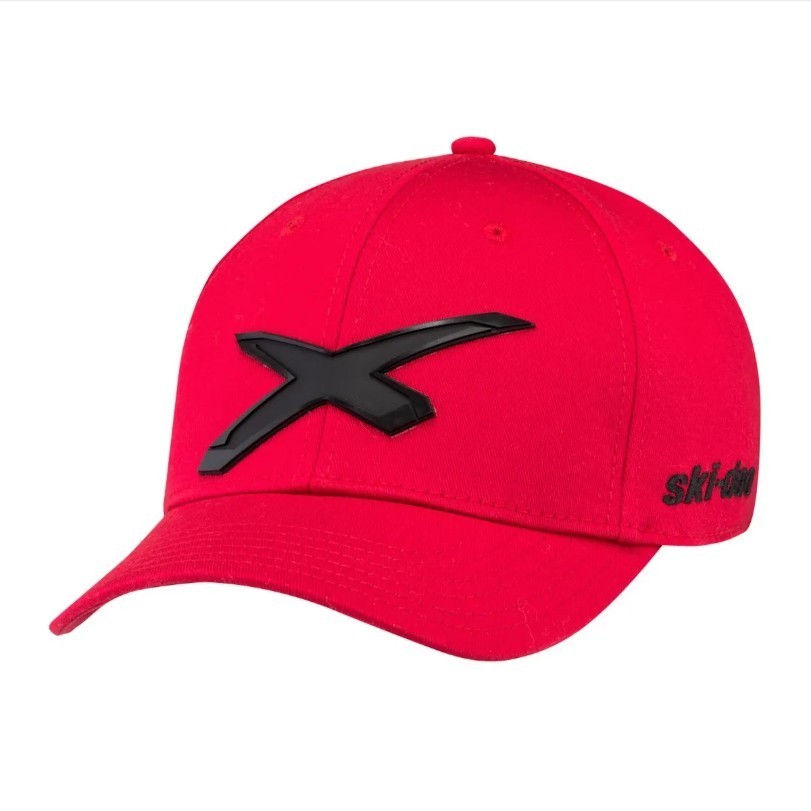 Ski-Doo Flex Fit Cap Unisex Adult 2XL Brick Red 4487331433