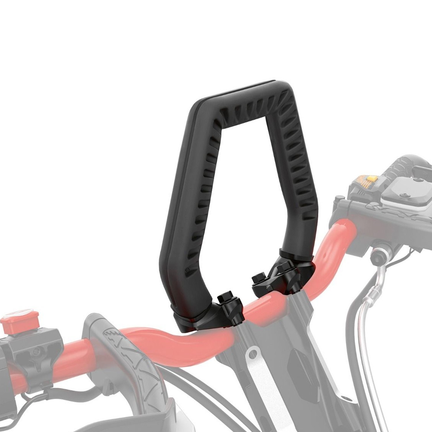 Ski-Doo New OEM, Black REV Gen4 Molded Rubber Grab Handle, 860202035