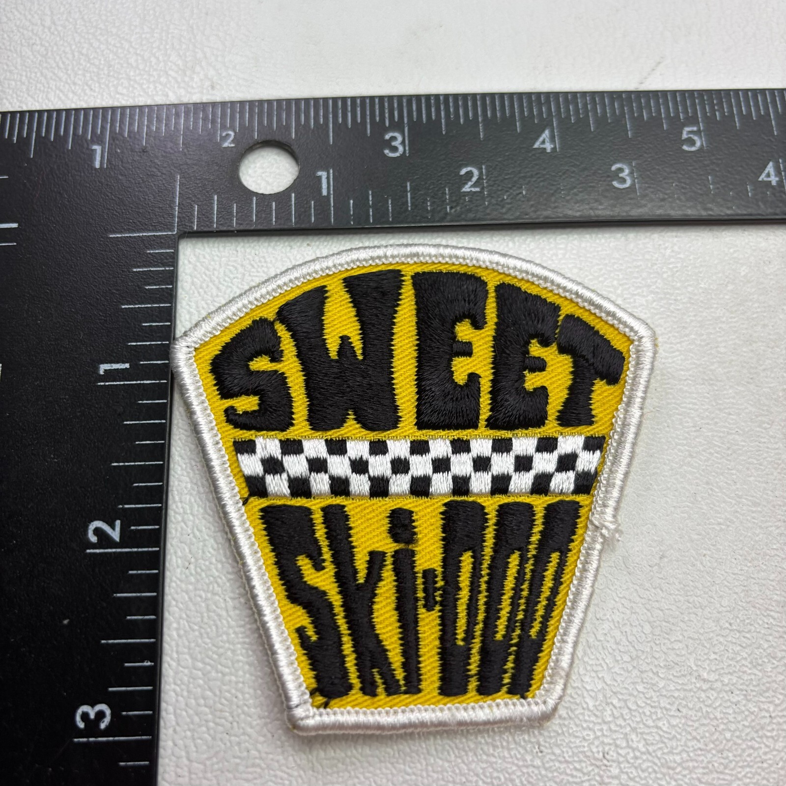 Vtg c 1980s NOS SWEET SKI-DOO Snowmobile Patch Ski Mobile Winter Vehicle 00SW