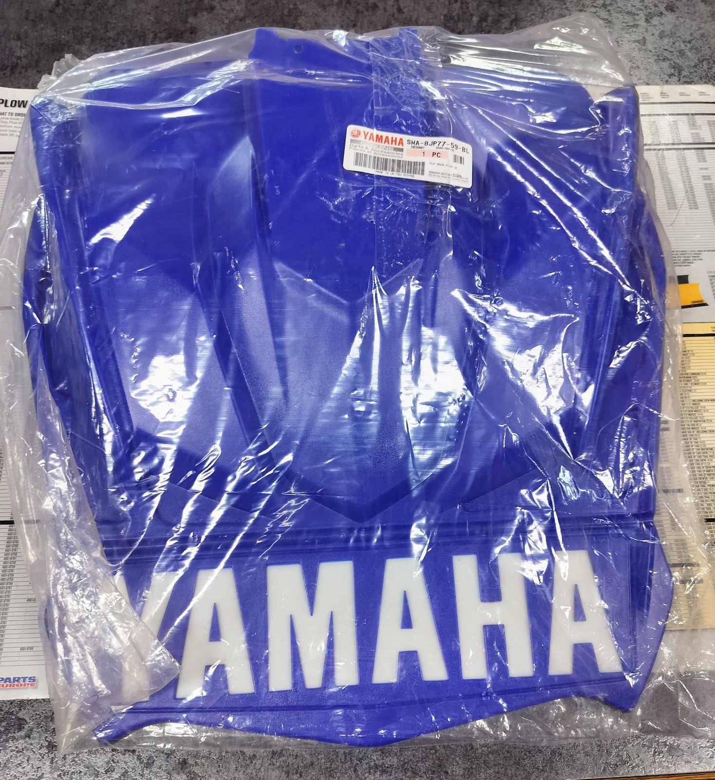 YAMAHA SNOWMOBILE SRVIPER SRX SIDEWINDER FLAP GENUINE SMA-8JP77-59-BL 14-23 NEW!