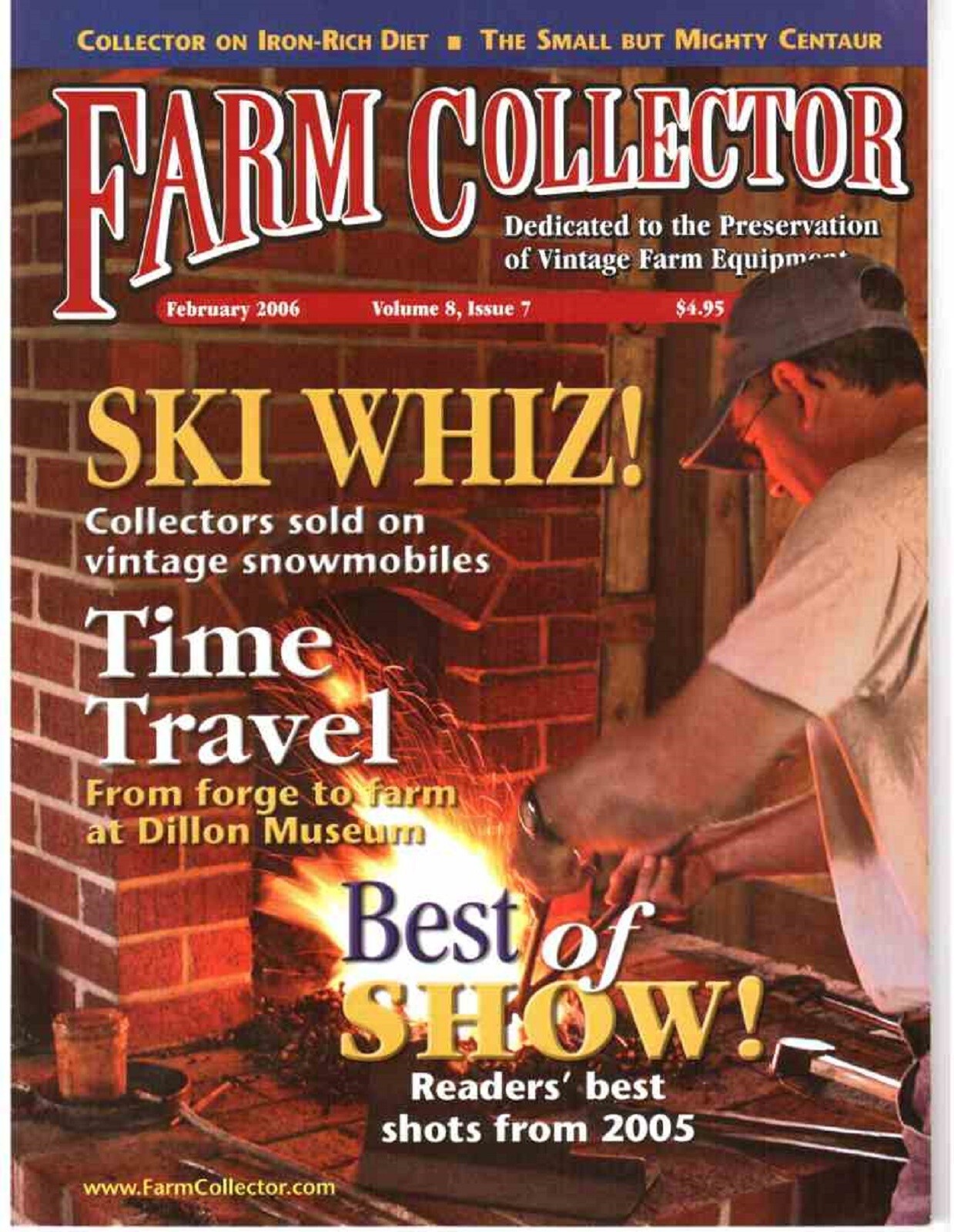 Centaur Tractor – Massey Ferguson Ski Whiz Snowmobile – Dillon Farm Museum