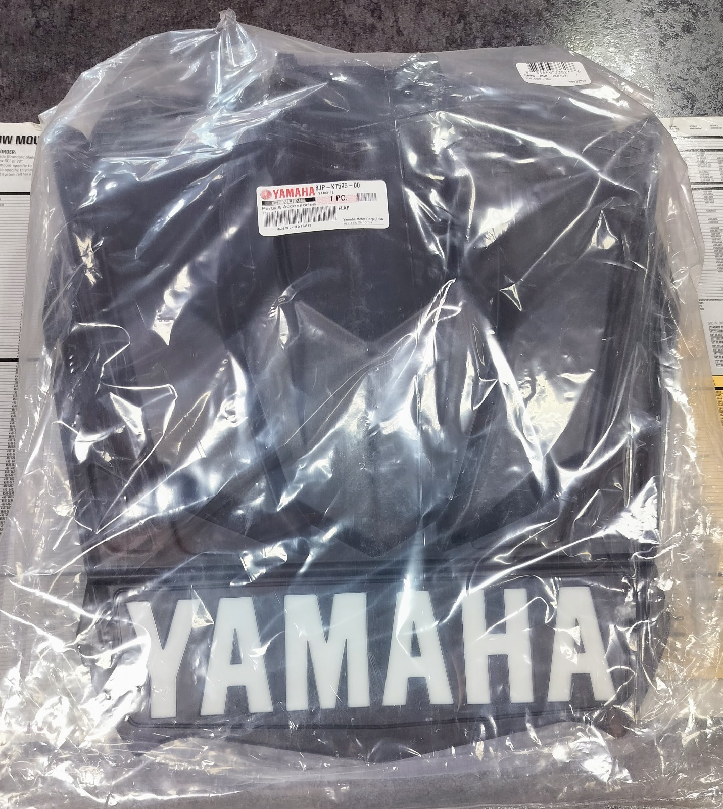 YAMAHA SNOWMOBILE SRVIPER SRX SIDEWINDER FLAP GENUINE 8JP-K7595-00 2014-23 NEW!