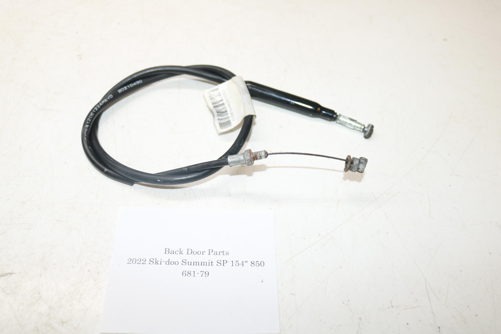 2022 Ski-doo Summit 850 Sp 146″ Gen 4 Throttle Cable Line