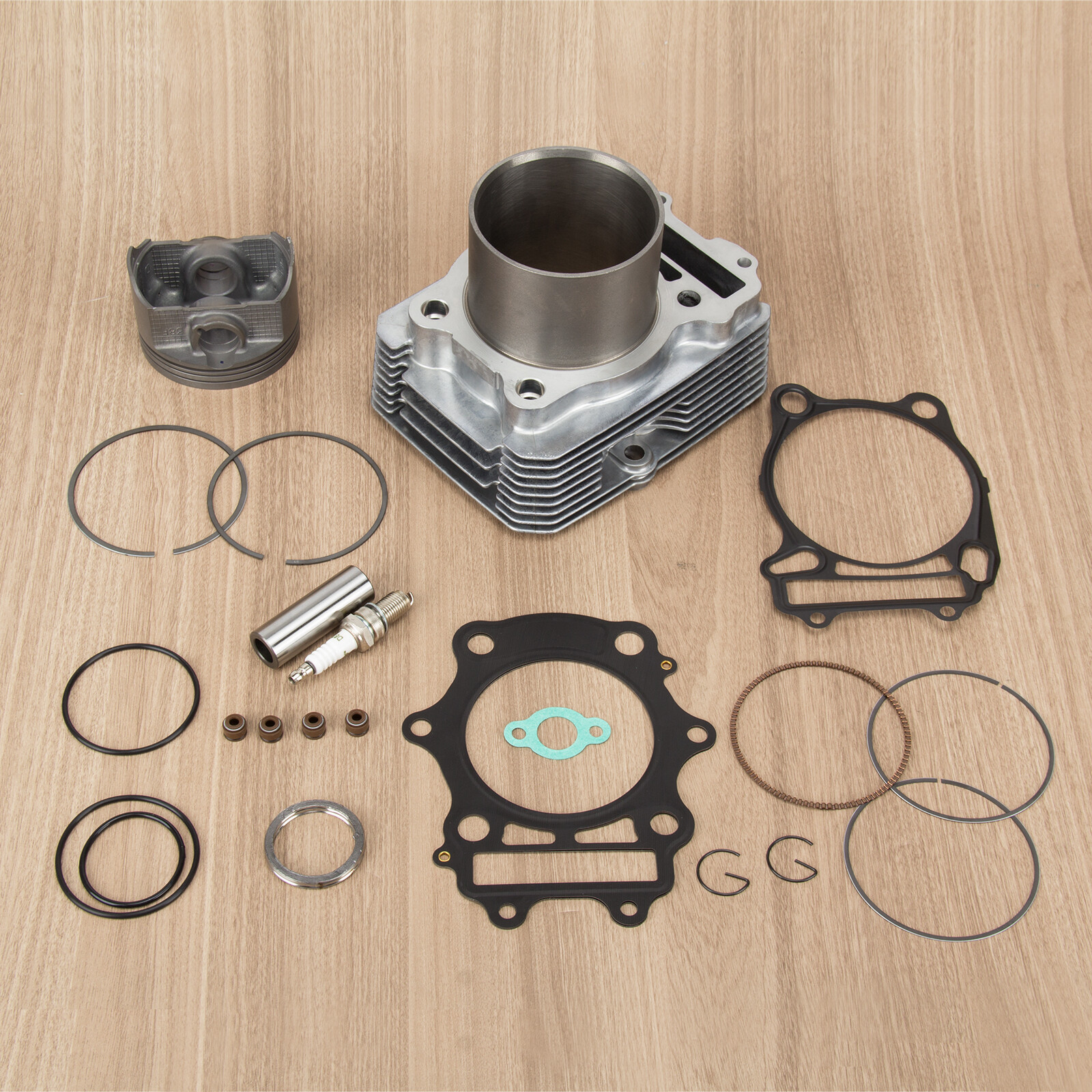 Cylinder Jug Piston Top End Rebuild Kit For Artic Cat 400 Manual Automatic 04-08