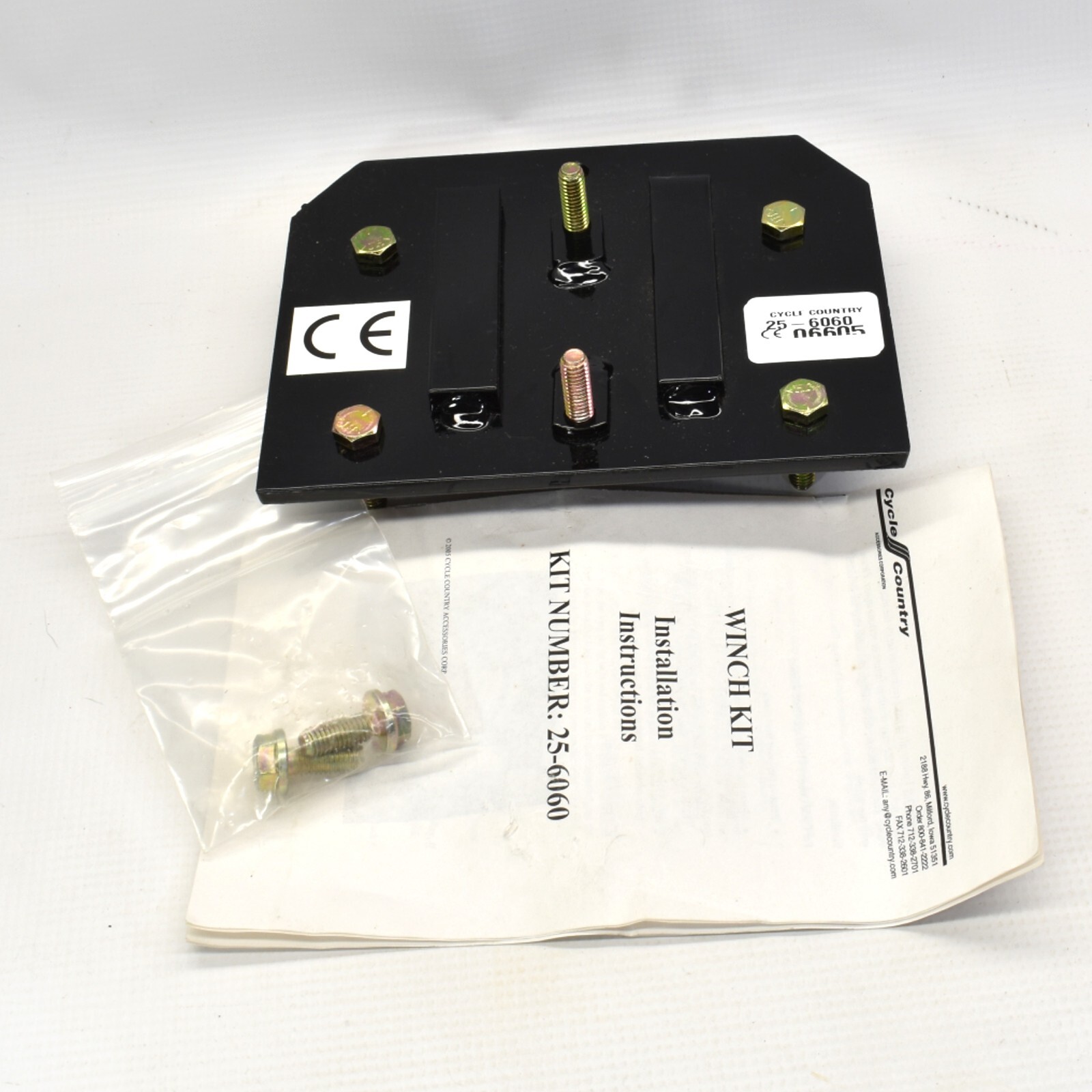 Artic Cat Winch Attaching Kit Cycle Country 25-6060 Bracket Plate Mount