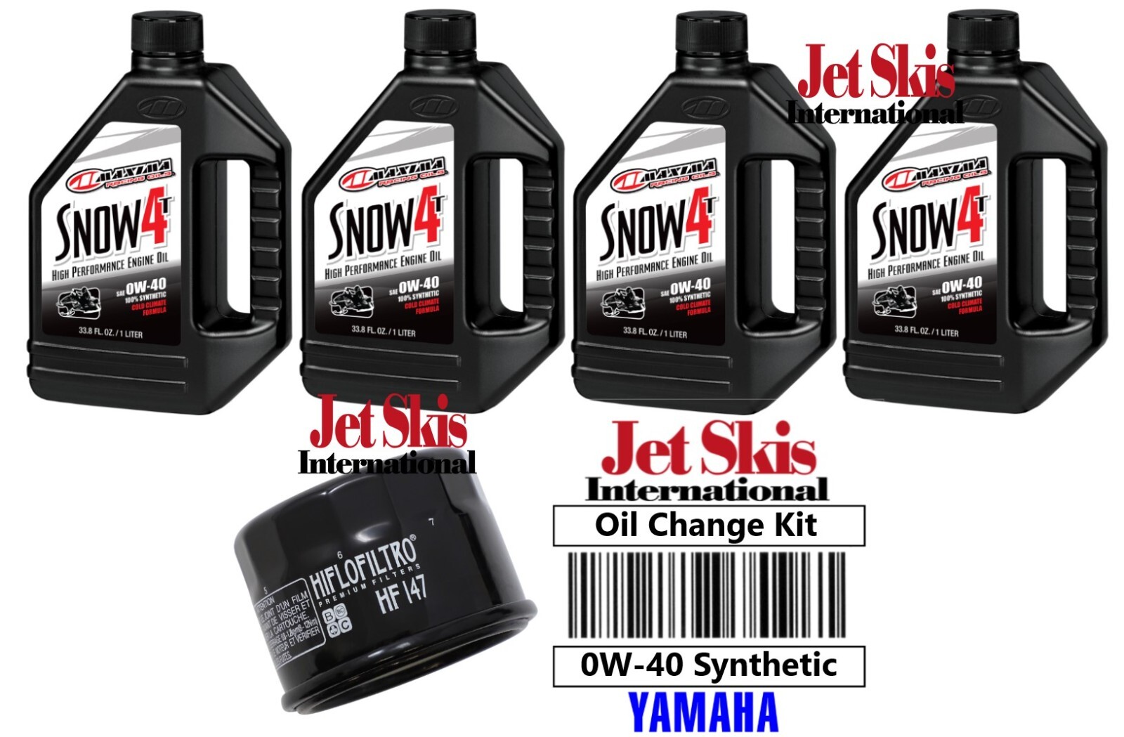 Yamaha Full Synthetic Snowmobile Oil Change Kit FX Nytro Phazer Vector Venture